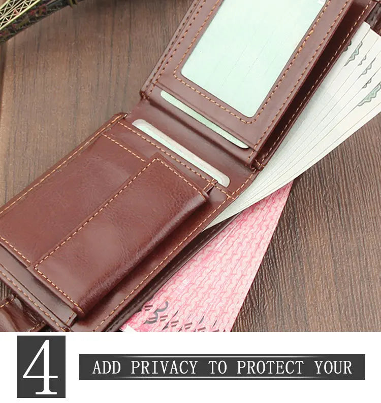 Crocodile Accent Bifold Wallet