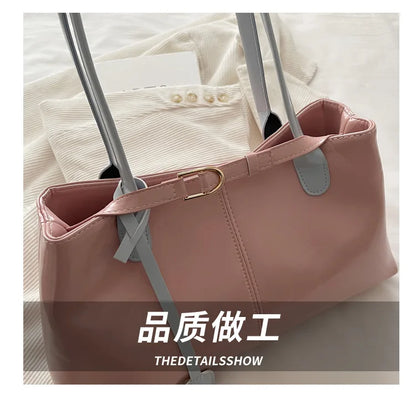 Minimalist Oversized Shoulder Bag