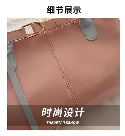 Minimalist Oversized Shoulder Bag