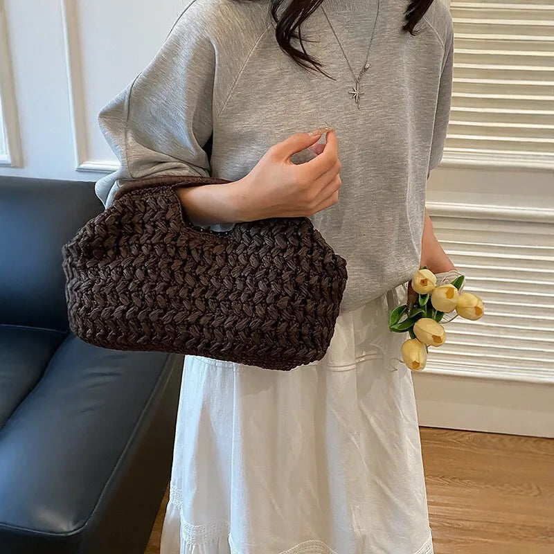 Summer Vacation Top Handle Bag