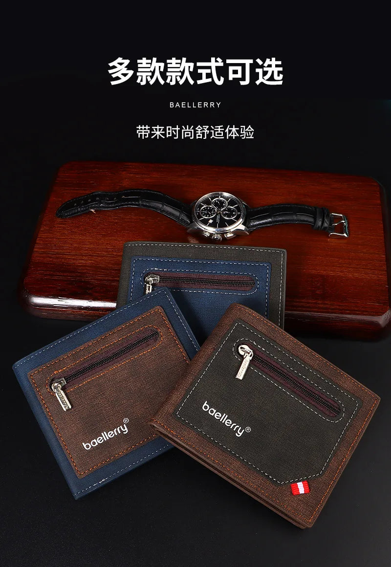 Two-Tone Bifold Wallet