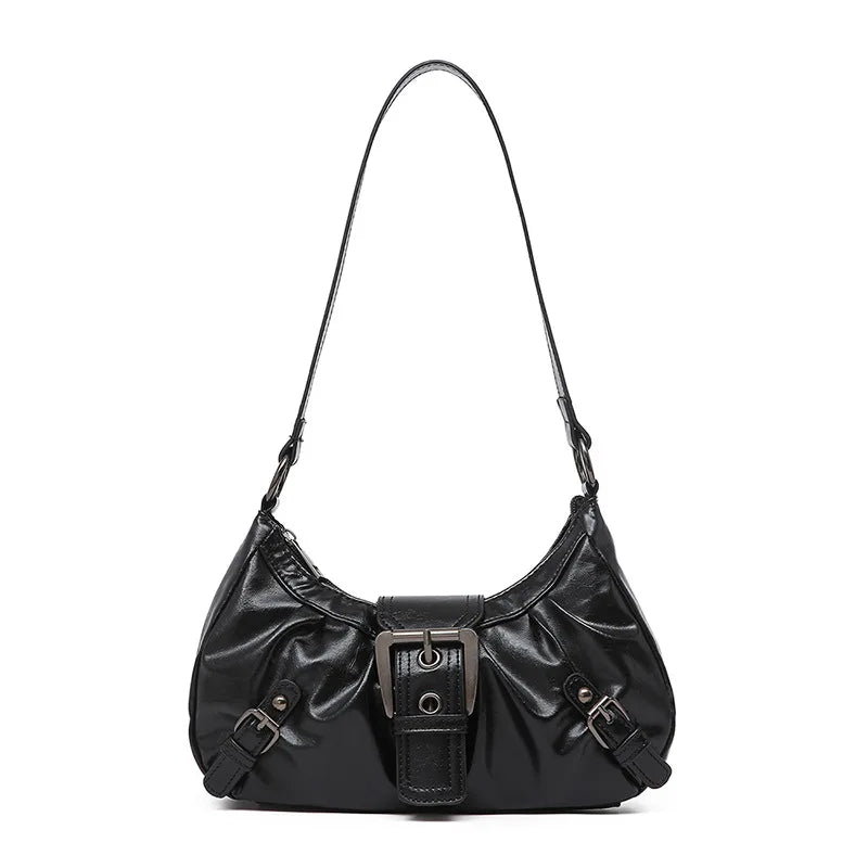 Y2K Buckle Underarm Bag
