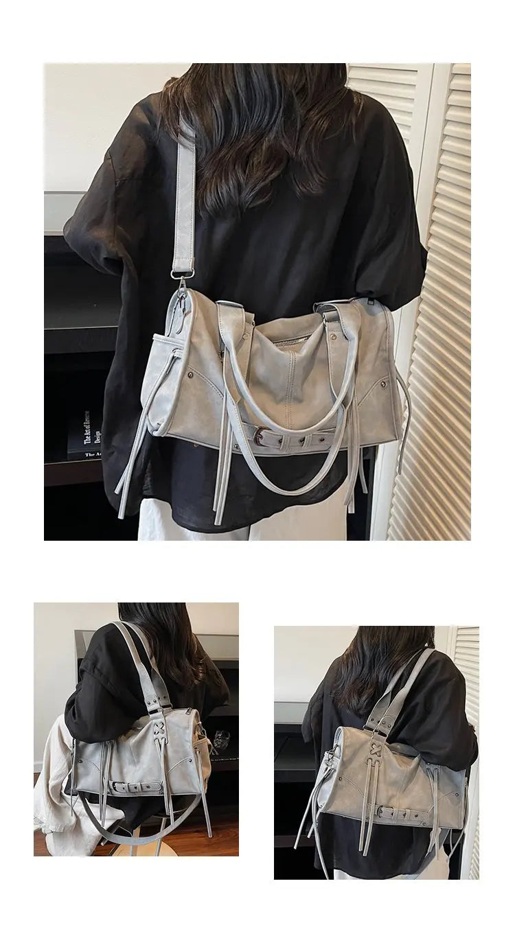 Vintage Tassel Shoulder Bag