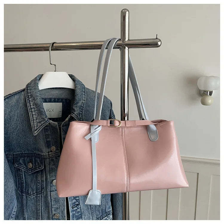 Minimalist Oversized Shoulder Bag