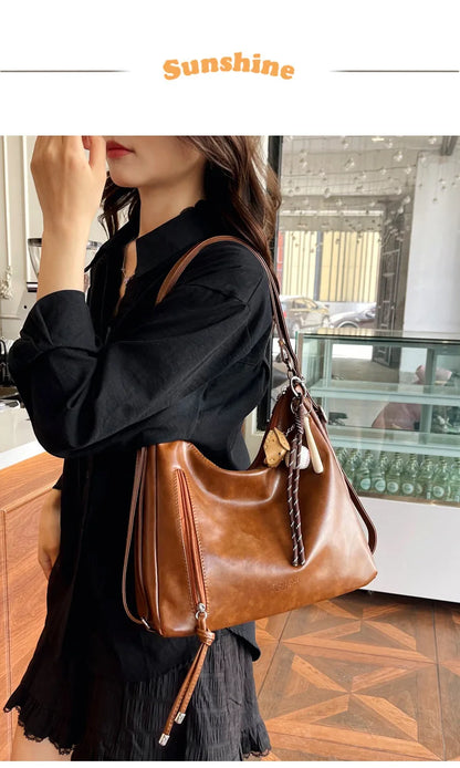 Vintage Slouchy Hobo Bag