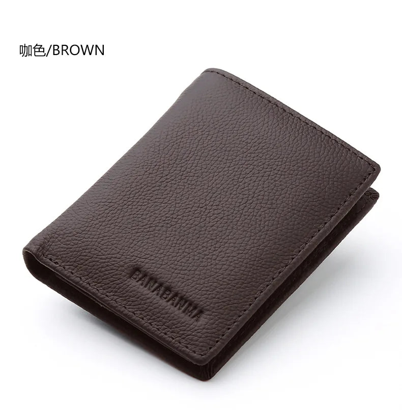 Top Grain Leather Bifold Wallet
