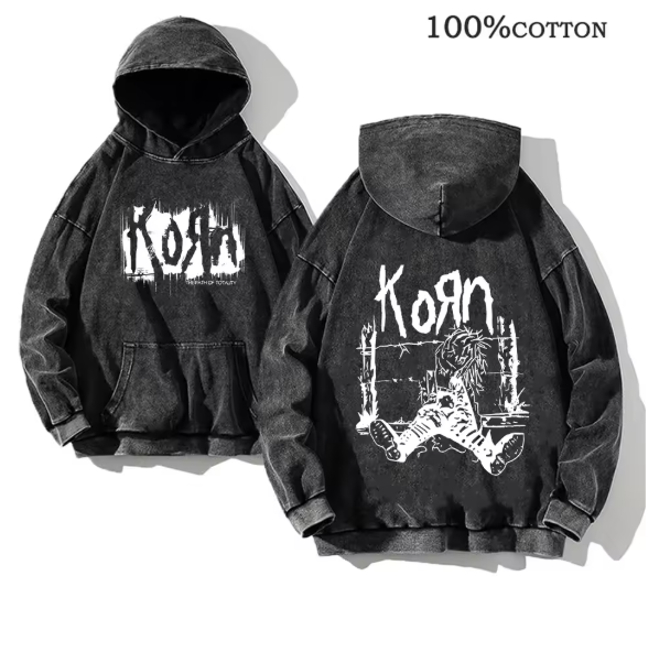 Korn Rock Band World Tour Hoodies Vintage