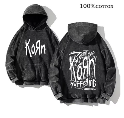 Korn Rock Band World Tour Hoodies Vintage