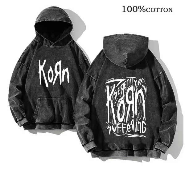 Korn Rock Band World Tour Hoodies Vintage