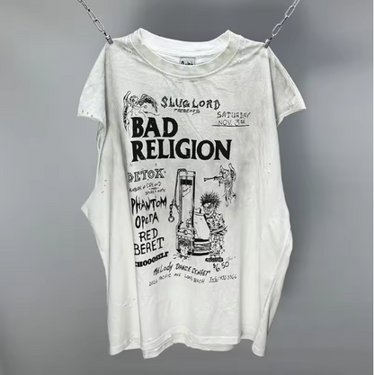 Áo ba lỗ Hip Hop cổ điển 