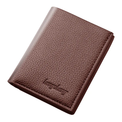 Top Grain Leather Bifold Wallet