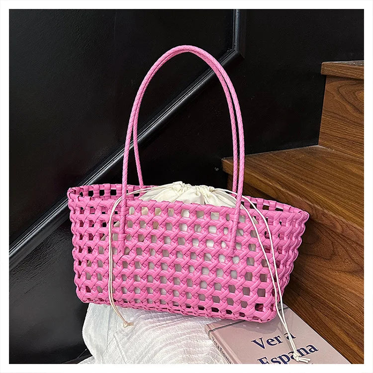 Handwoven Summer Beach Bag