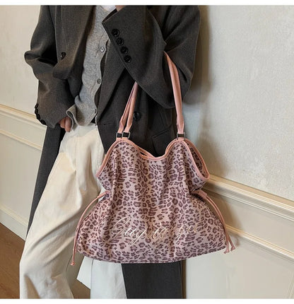 Polka Dot Hobo Shoulder Bag