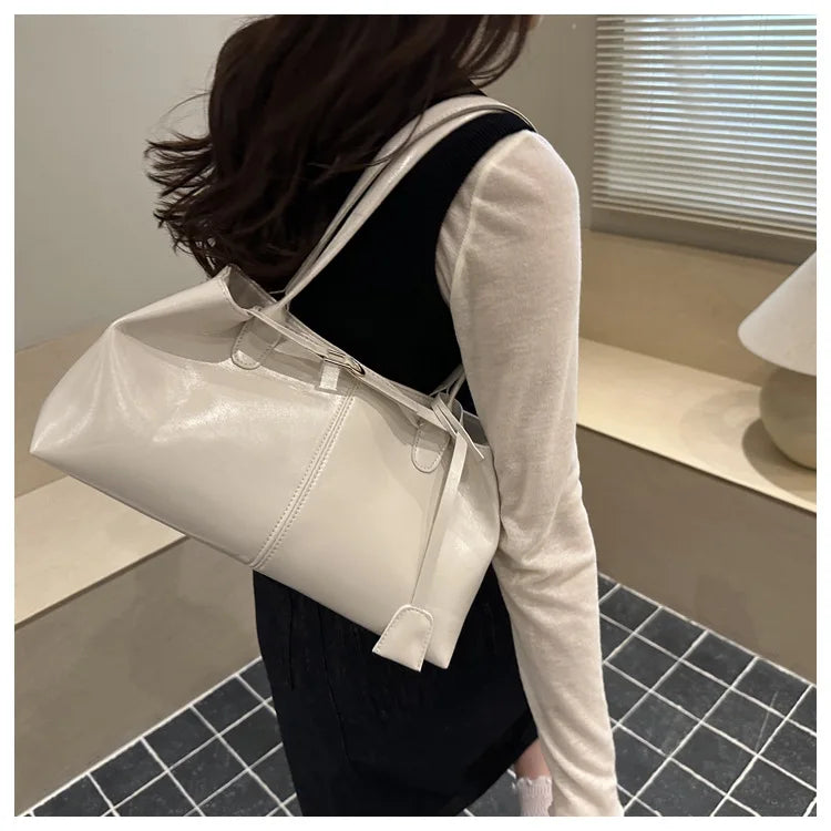 Minimalist Oversized Shoulder Bag