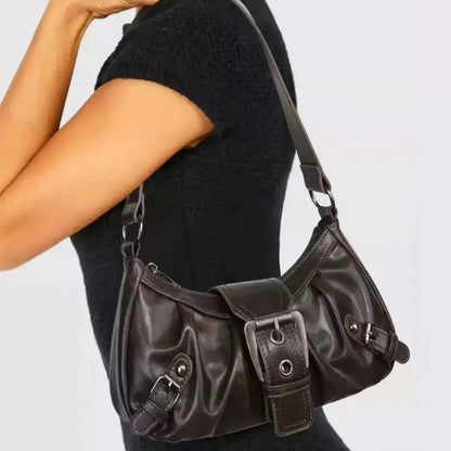 Y2K Buckle Underarm Bag