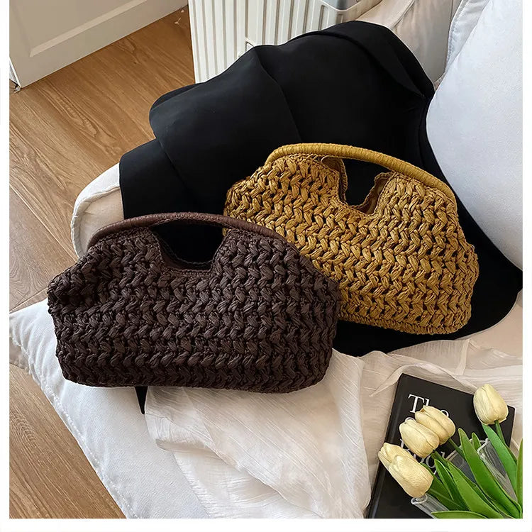 Summer Vacation Top Handle Bag