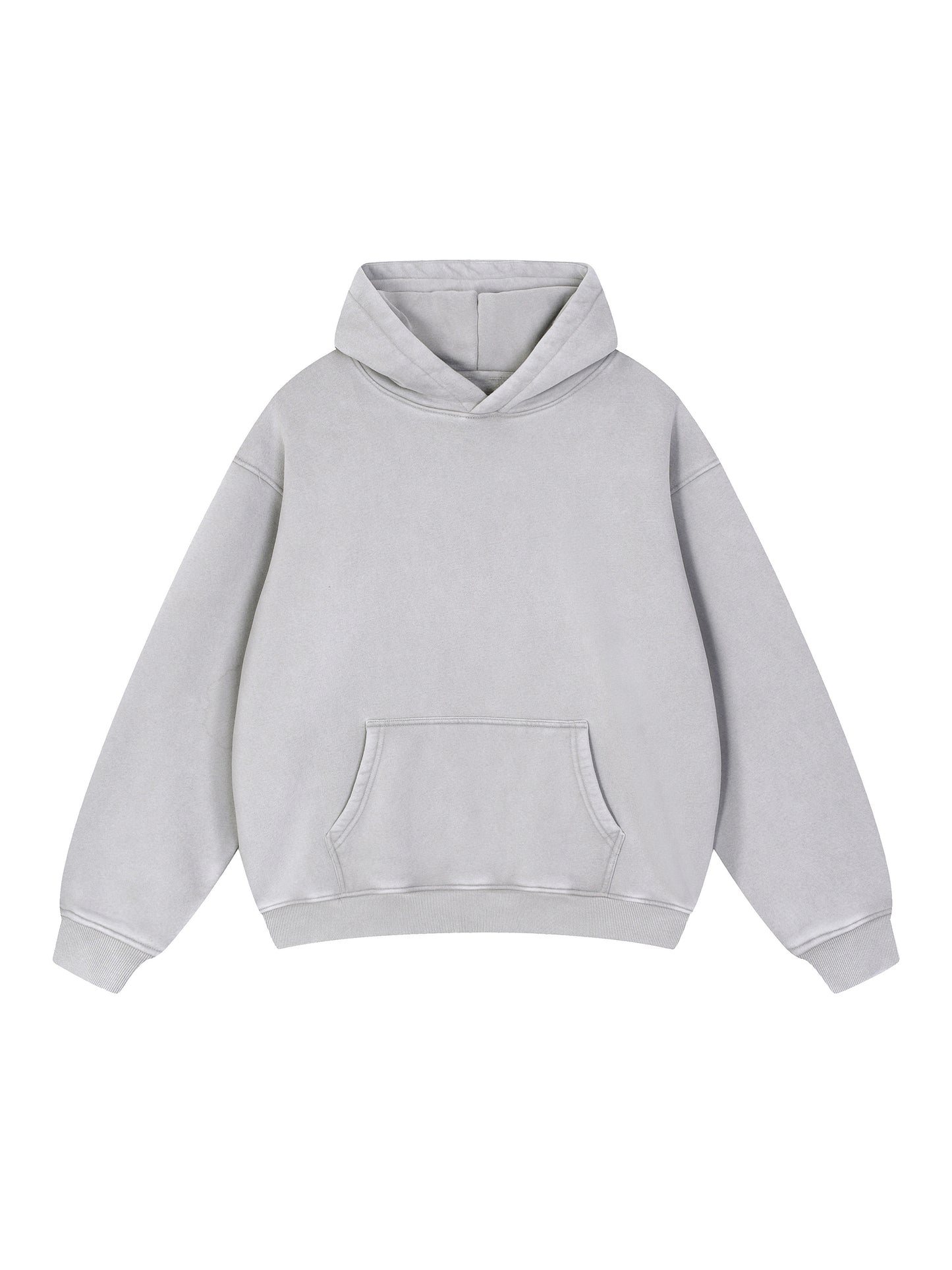 Snow Wash Fleece Oversize Hoodie