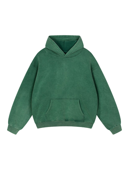 Snow Wash Fleece Oversize Hoodie