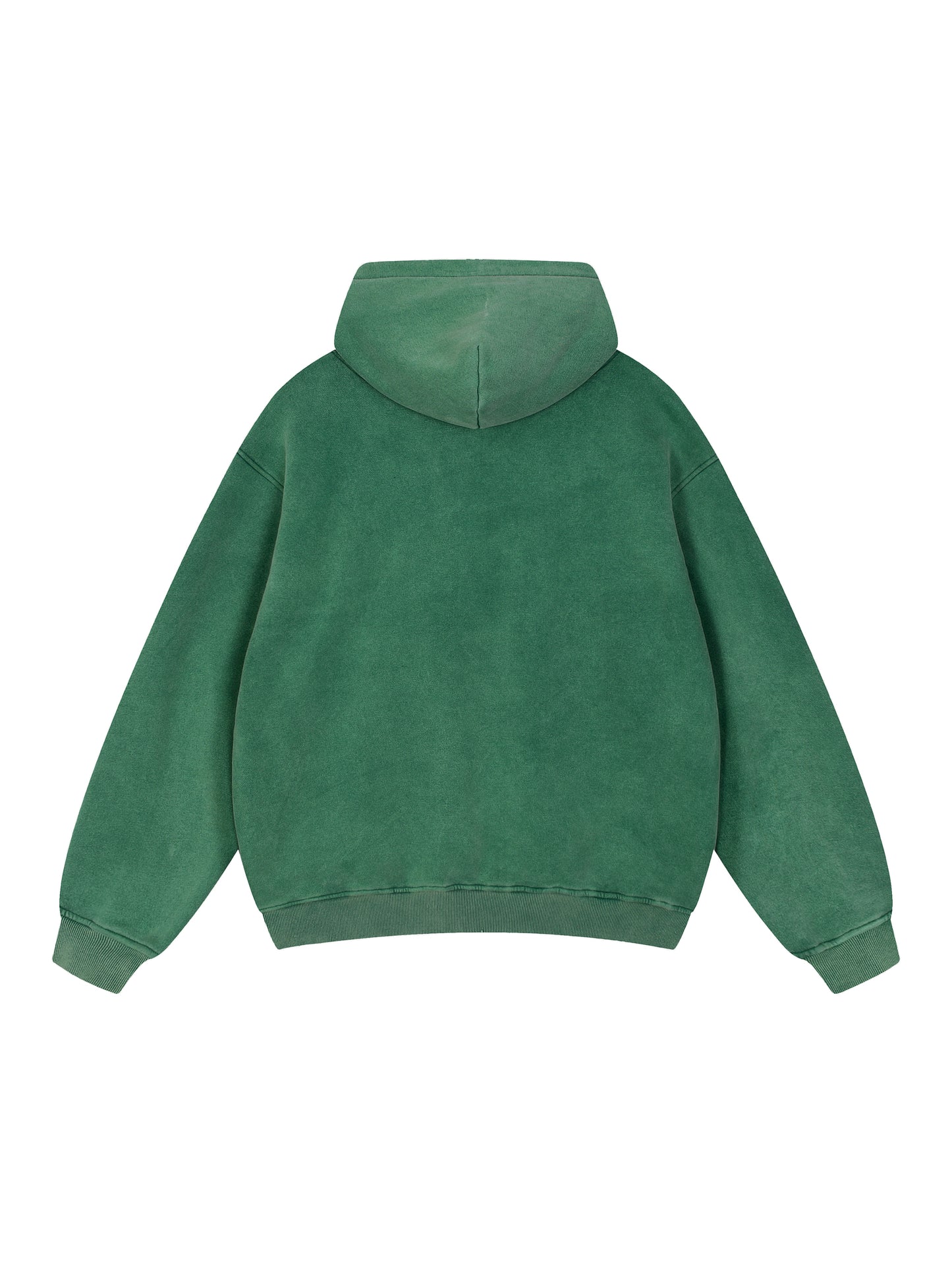 Snow Wash Fleece Oversize Hoodie