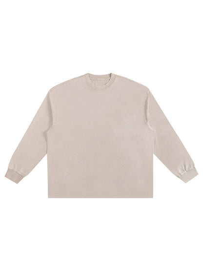Snow Washed Frayed Edge T-Shirt