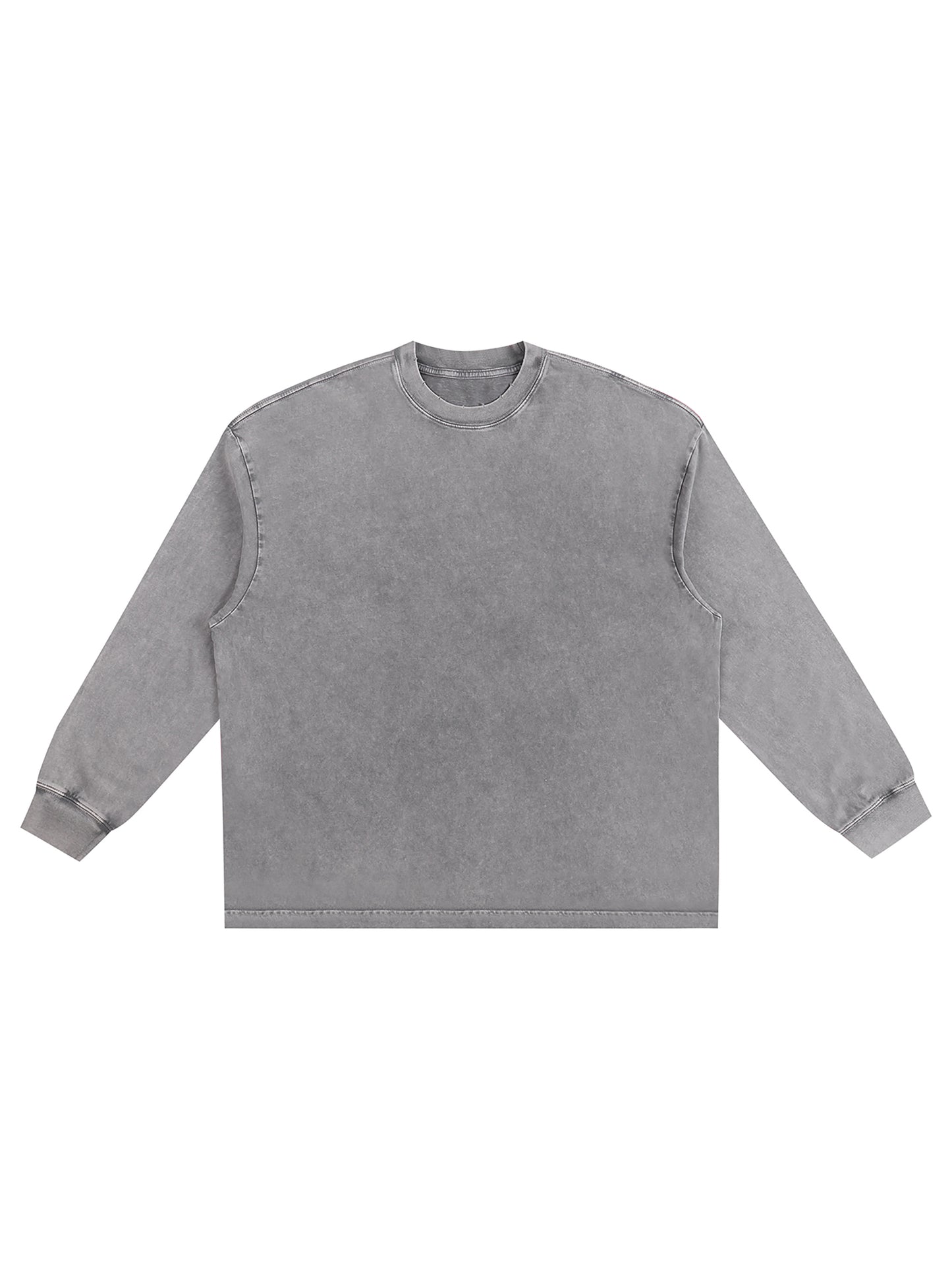 Snow Washed Frayed Edge T-Shirt
