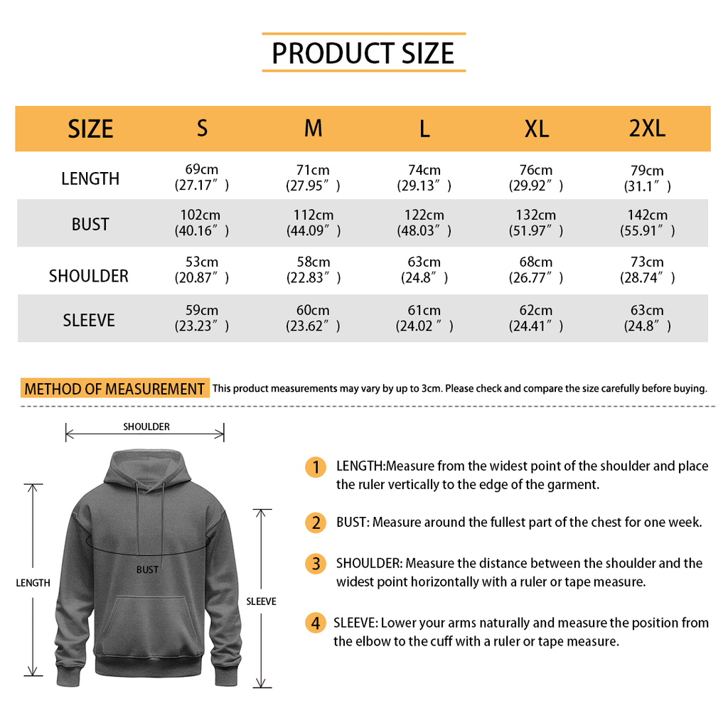 USA-Made Unisex Pullover Hoodie