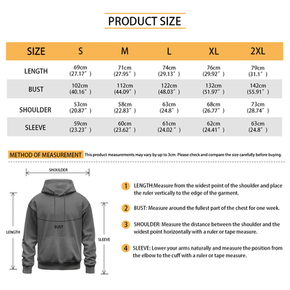 Unisex-Pullover-Hoodie aus den USA