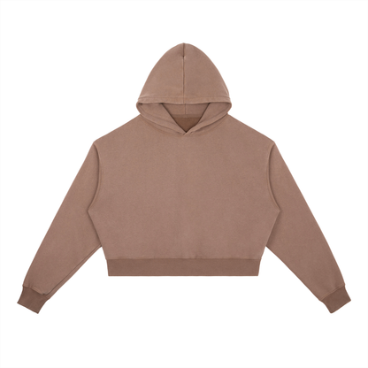 Áo hoodie cổ điển giặt nặng