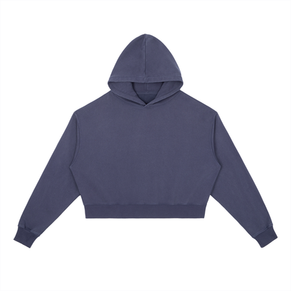 Áo hoodie cổ điển giặt nặng