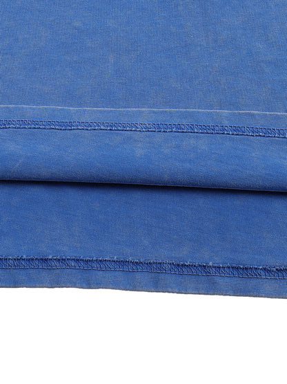 Áo thun cotton cỡ lớn Snow Washed