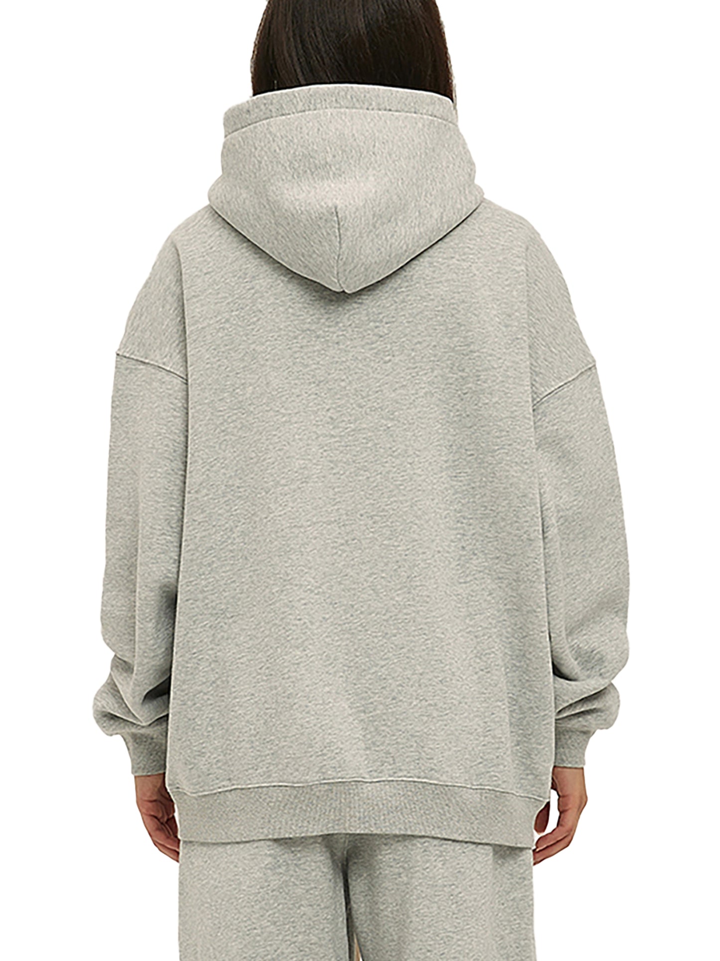 Áo hoodie lông cừu cỡ lớn