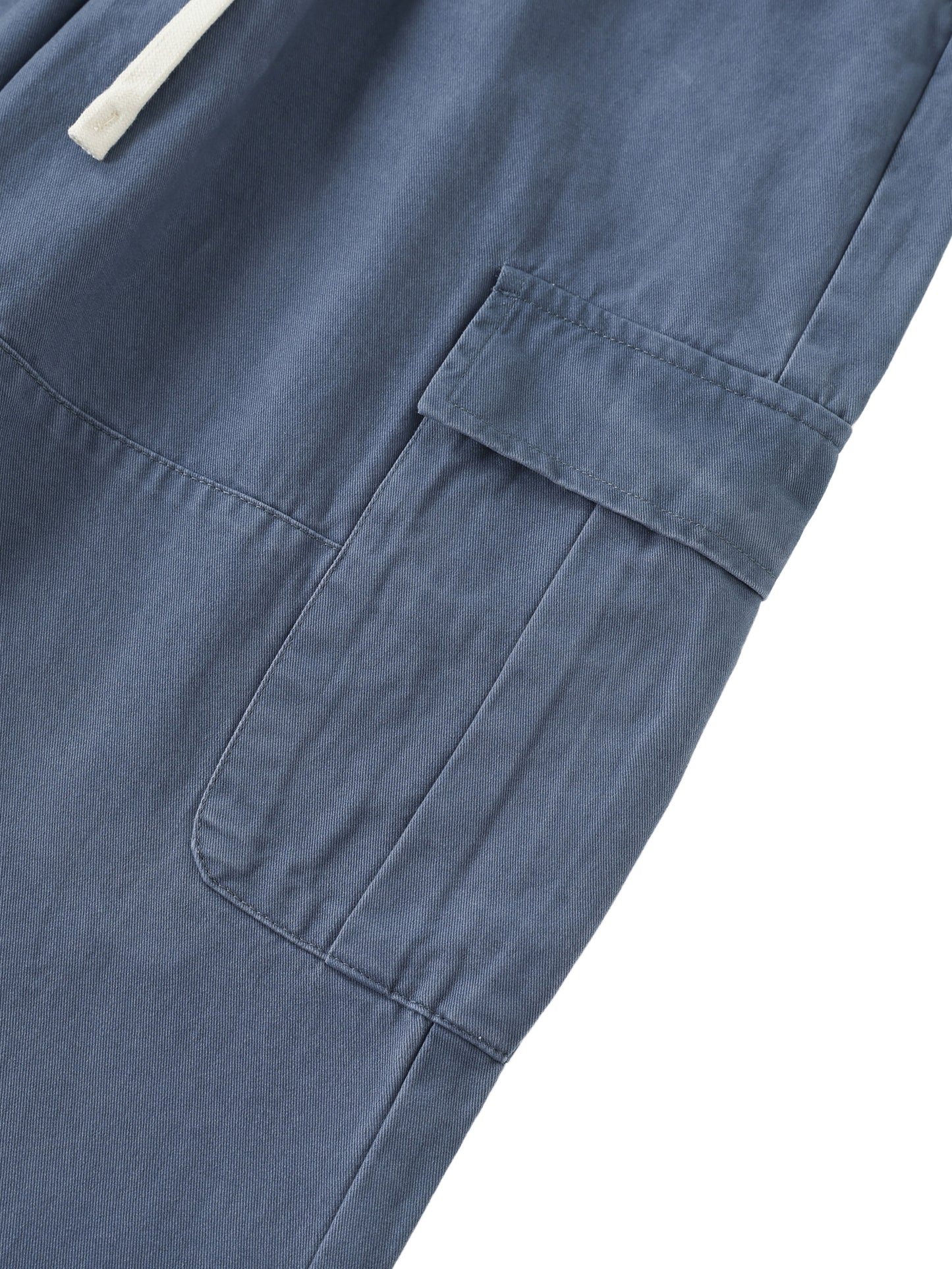 Cargo-Hose mit geradem Bein und Tunnelzug in der Taille