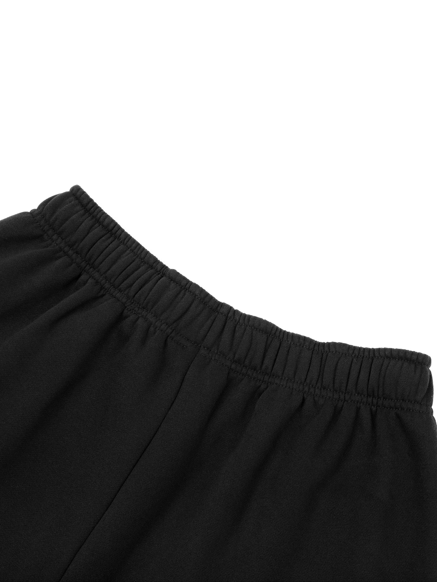 Fleece-Sweatpants mit Kontrastnähten