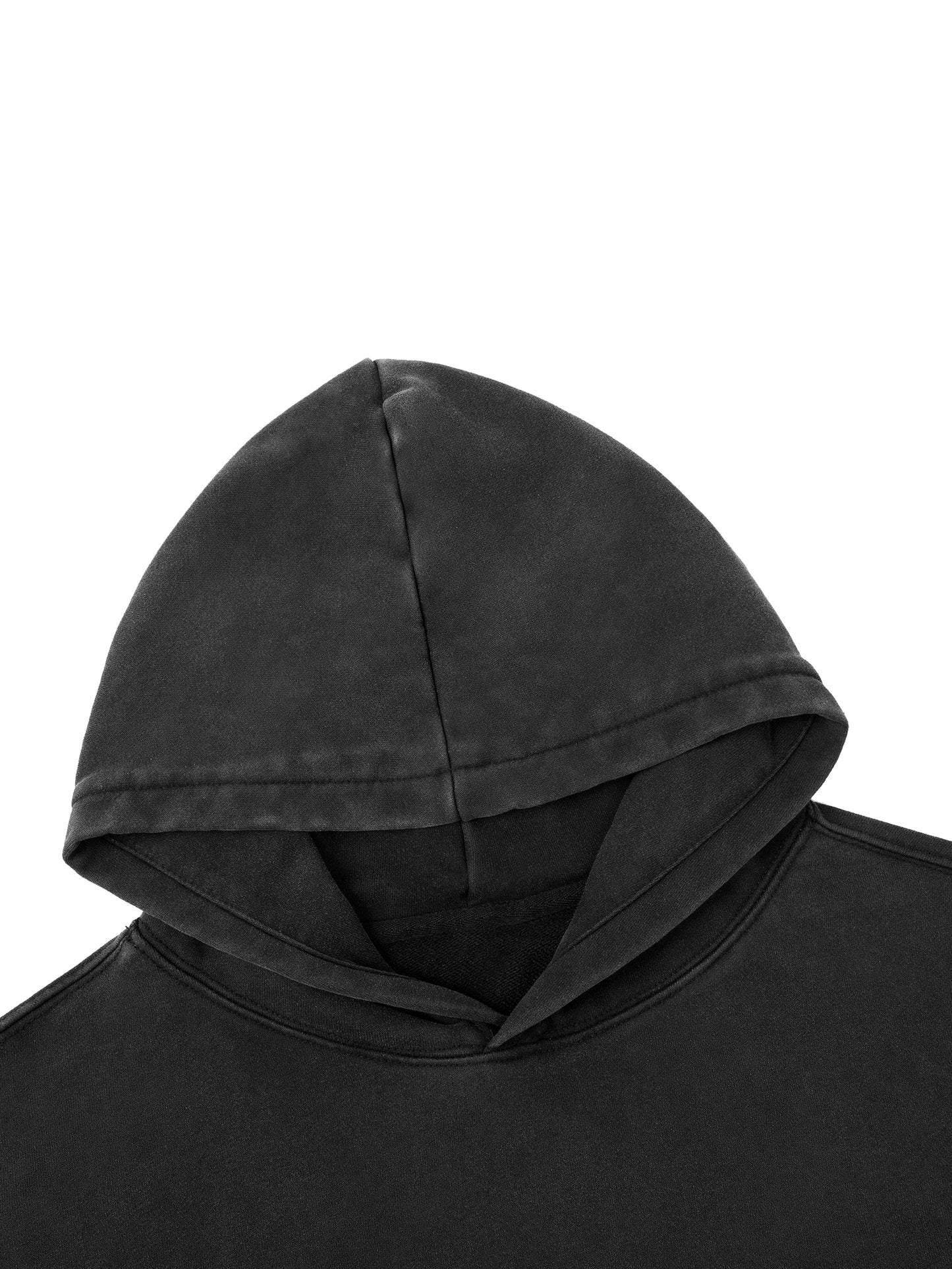 Áo hoodie cổ điển giặt nặng