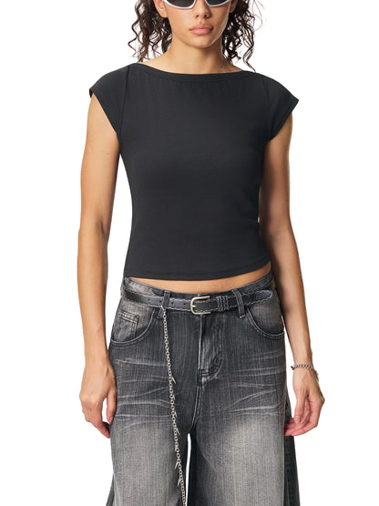 Essential Wide Neck Baby T-shirt