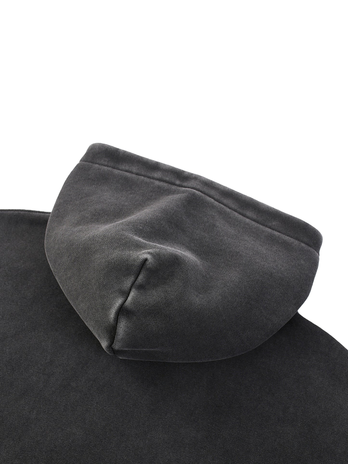 Snow Wash Fleece Oversize Hoodie