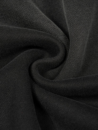 Sun Fade Boxy Detachable Fur Hoodie