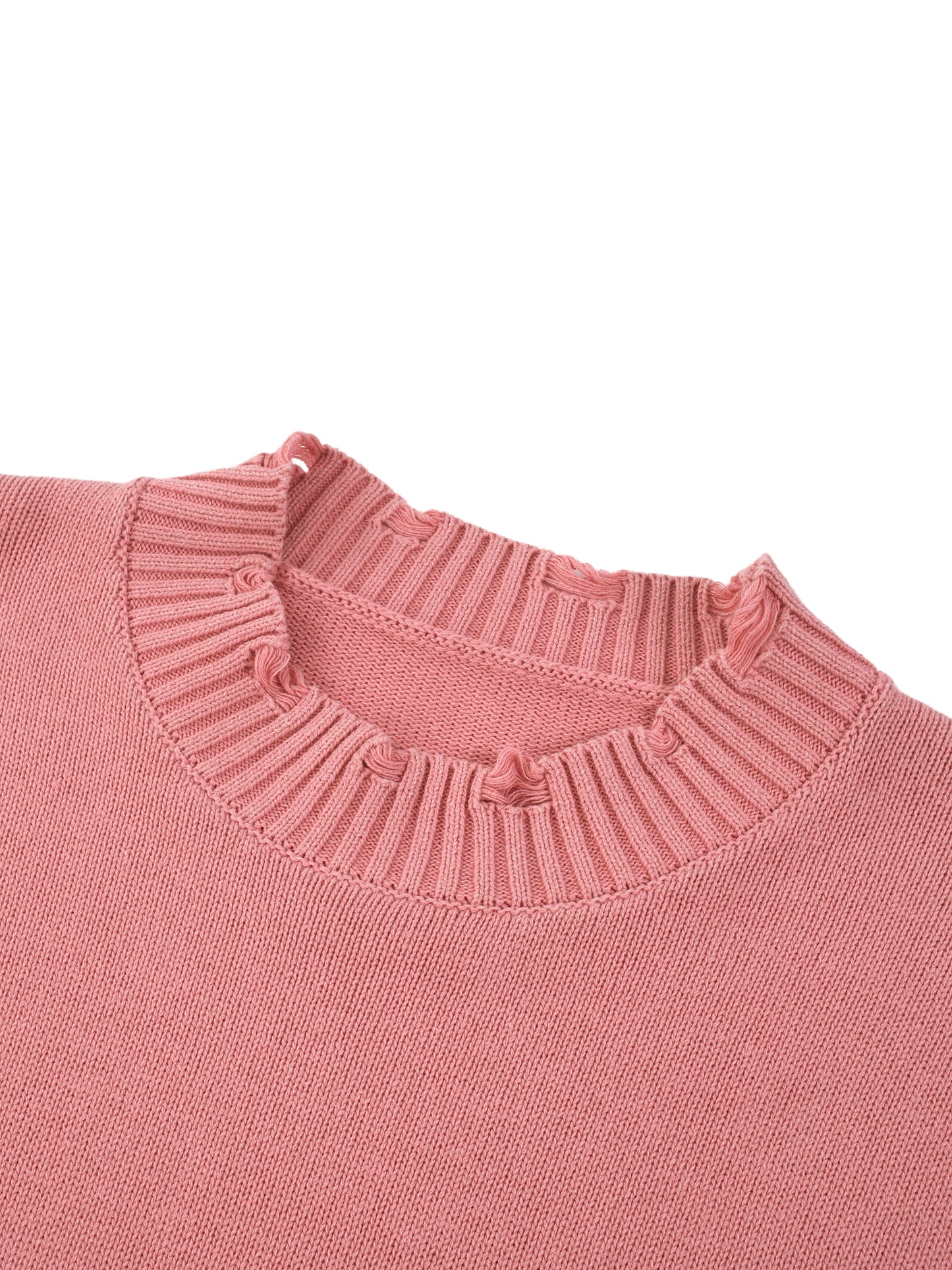 Vintage Washed Hand-Frayed Sweater 2