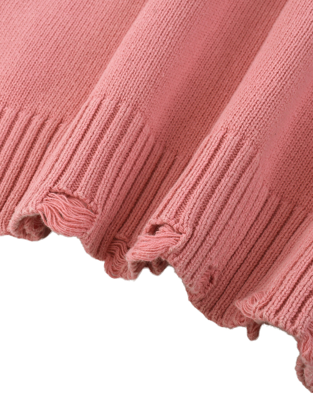 Vintage Washed Hand-Frayed Sweater 2