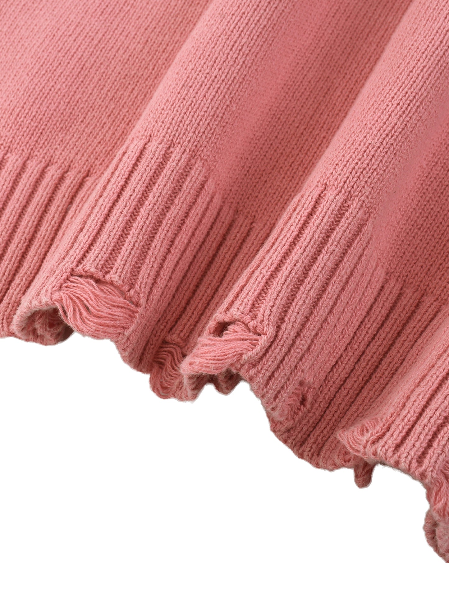 Vintage Washed Hand-Frayed Sweater 2