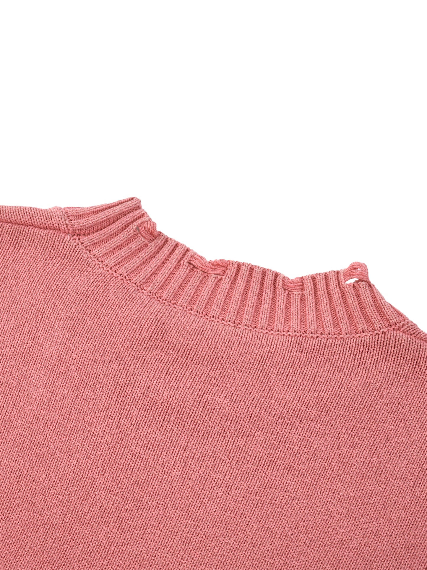 Vintage Washed Hand-Frayed Sweater 2